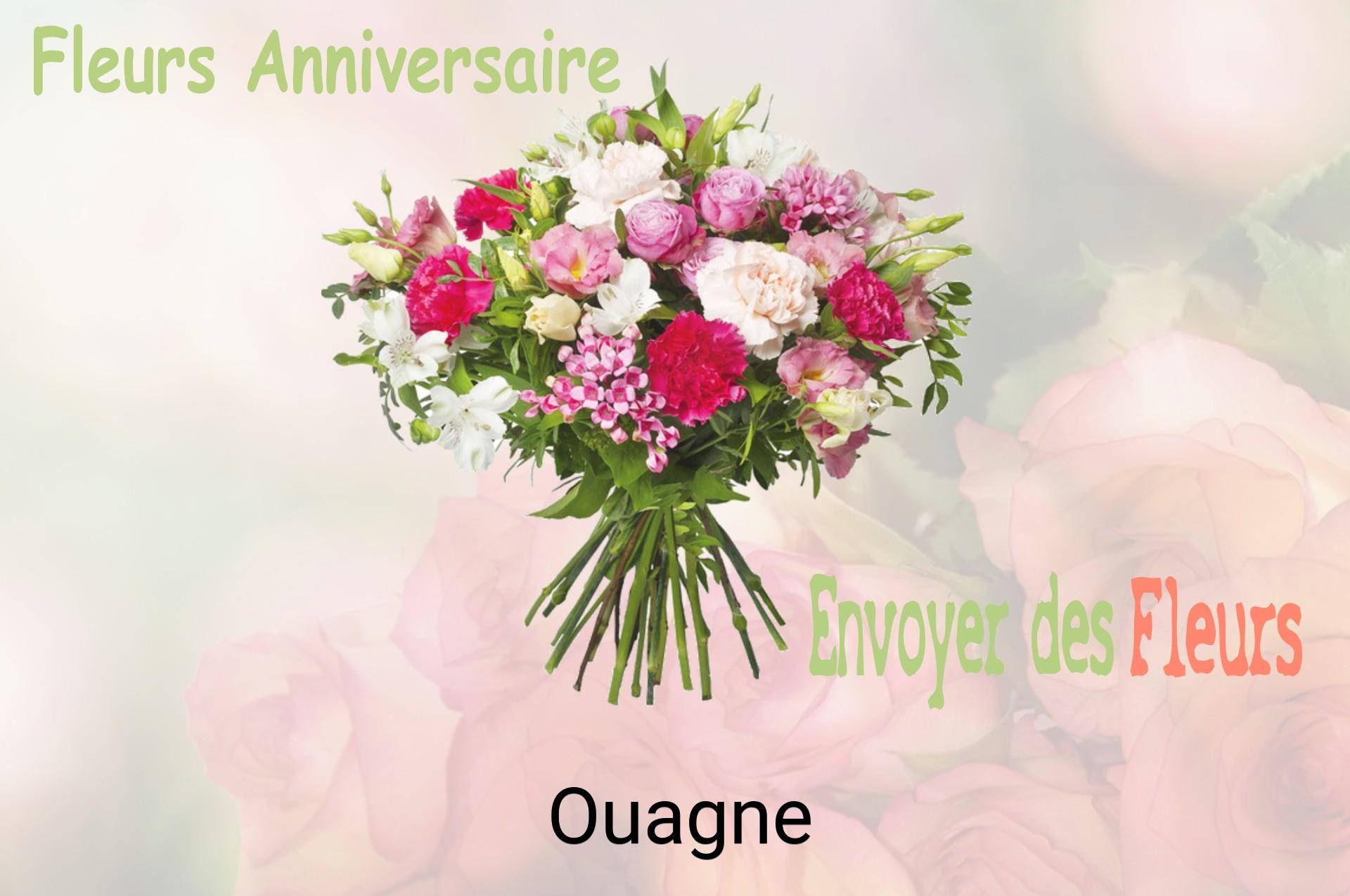 Bouquet de fleurs d’anniversaire livré à Ouagne